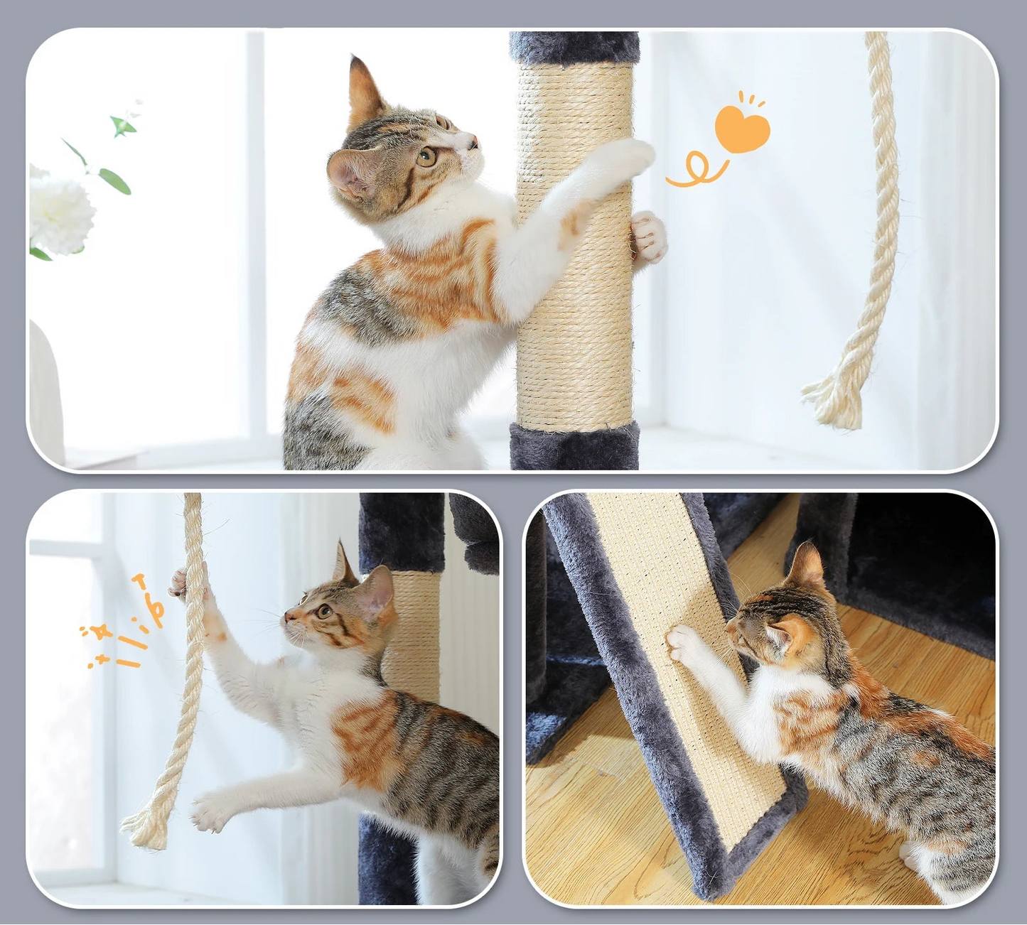 Climb Paws Multi-Level Cat Tree