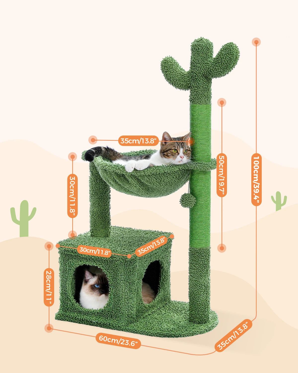 Cactus Climber Cat Tree