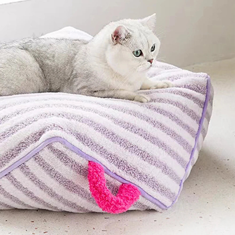 Cloud Puff Cat Bed