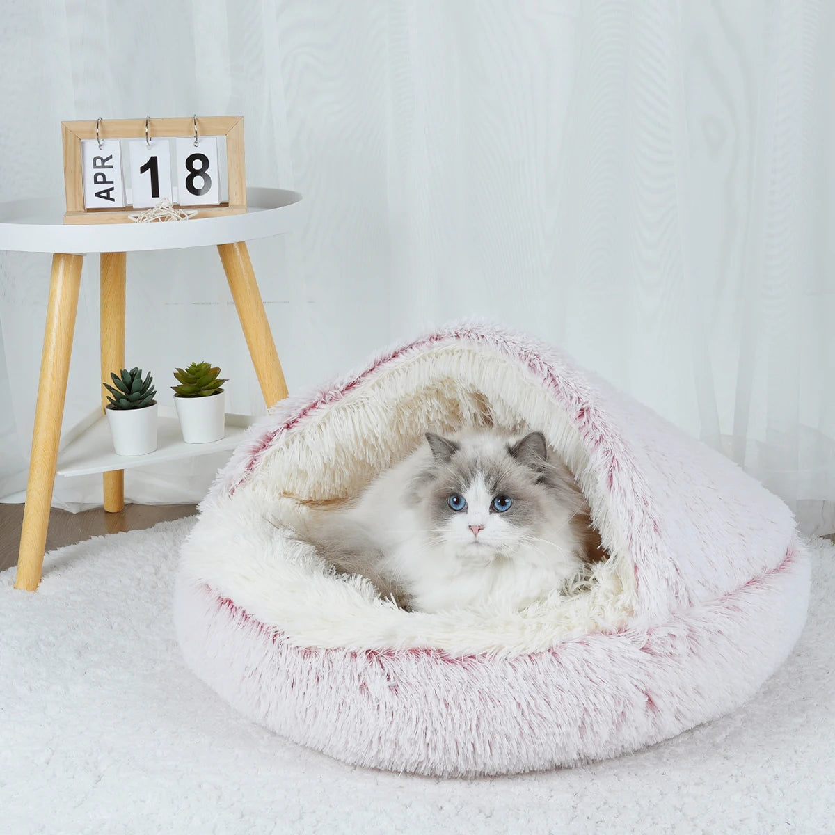 Cuddle Nest Pillow Cat Bed