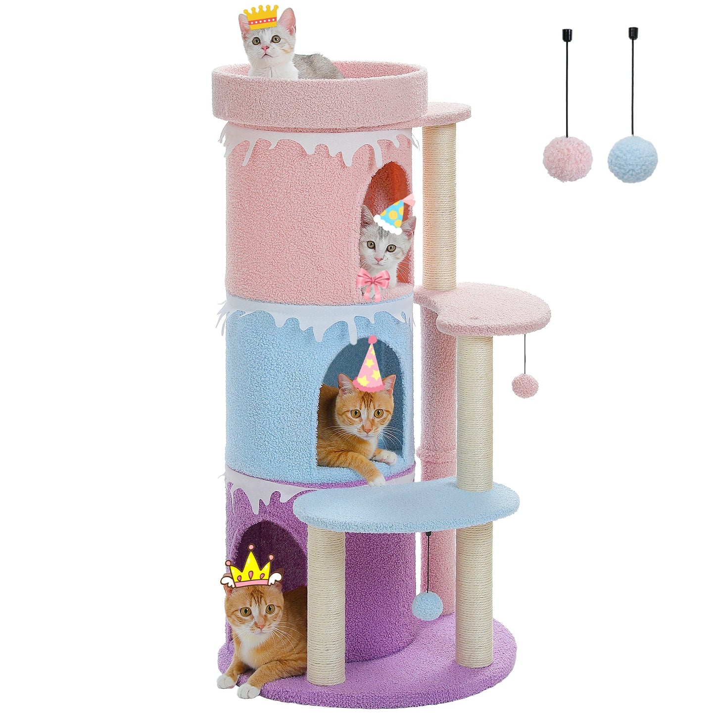 Meow Cake Cat Tower