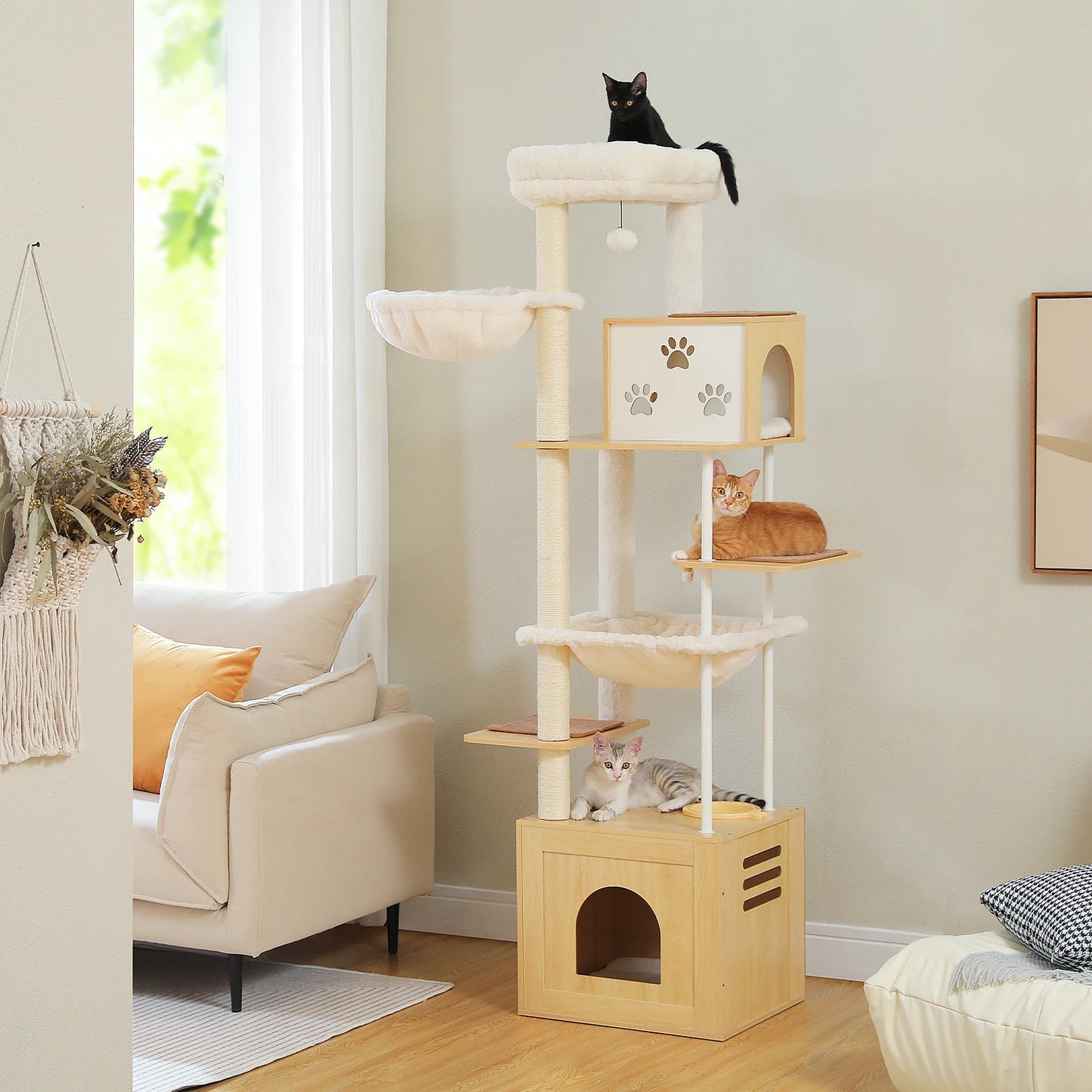 Purr Palace Multi Level Cat Tower