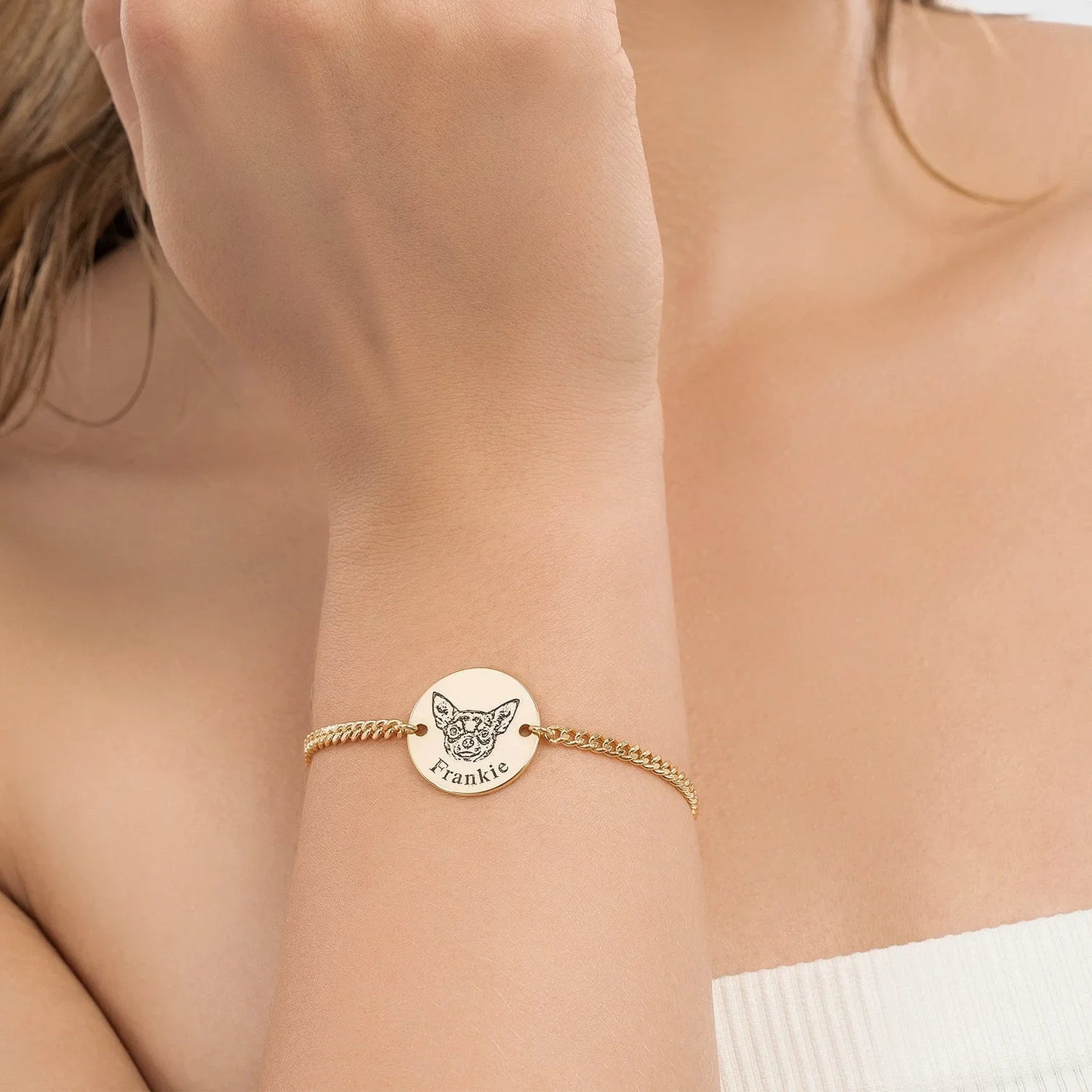 Personalized Pet Face Bracelet