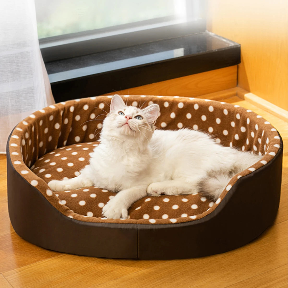 Dot Spot Cat Bed