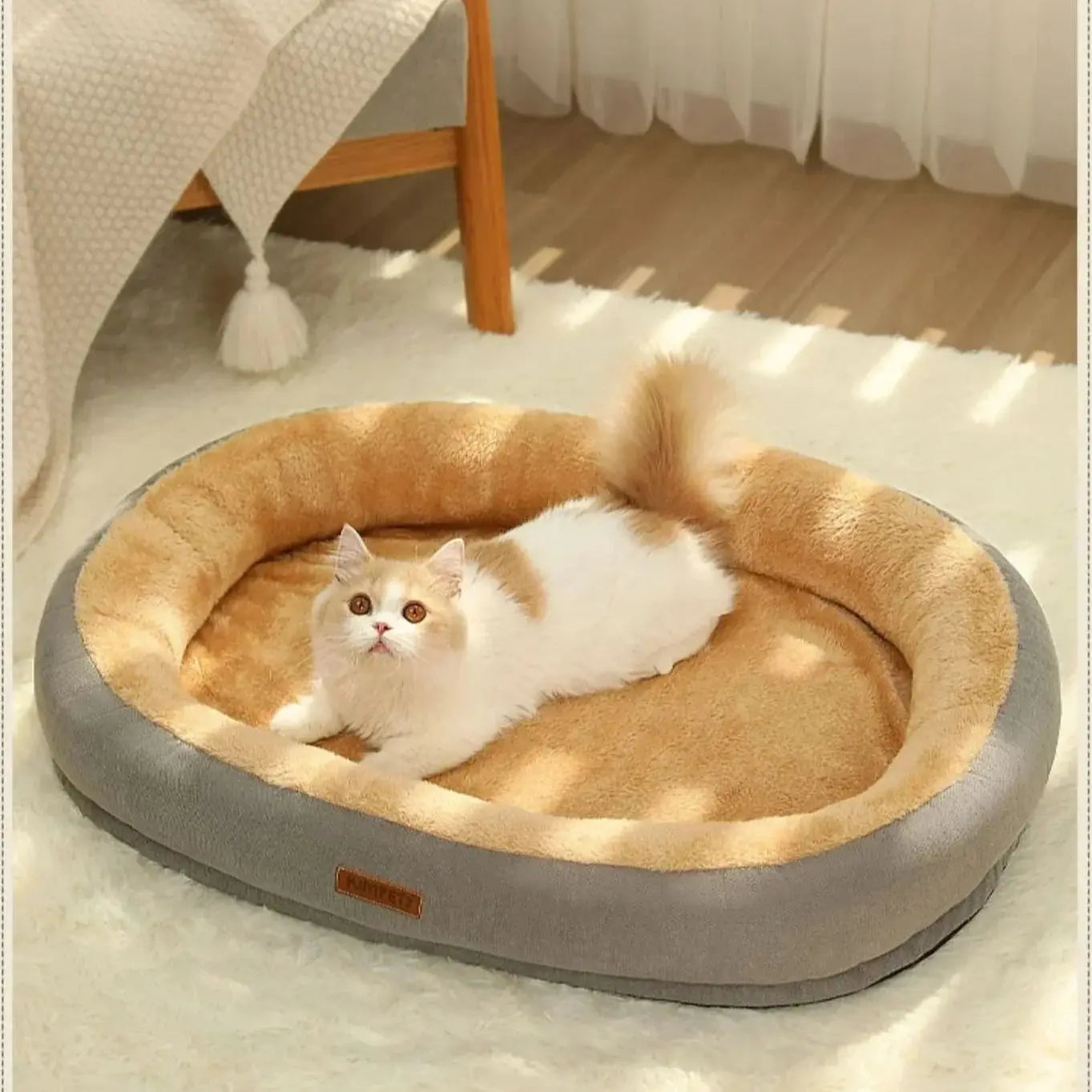 Plush Cat Bed