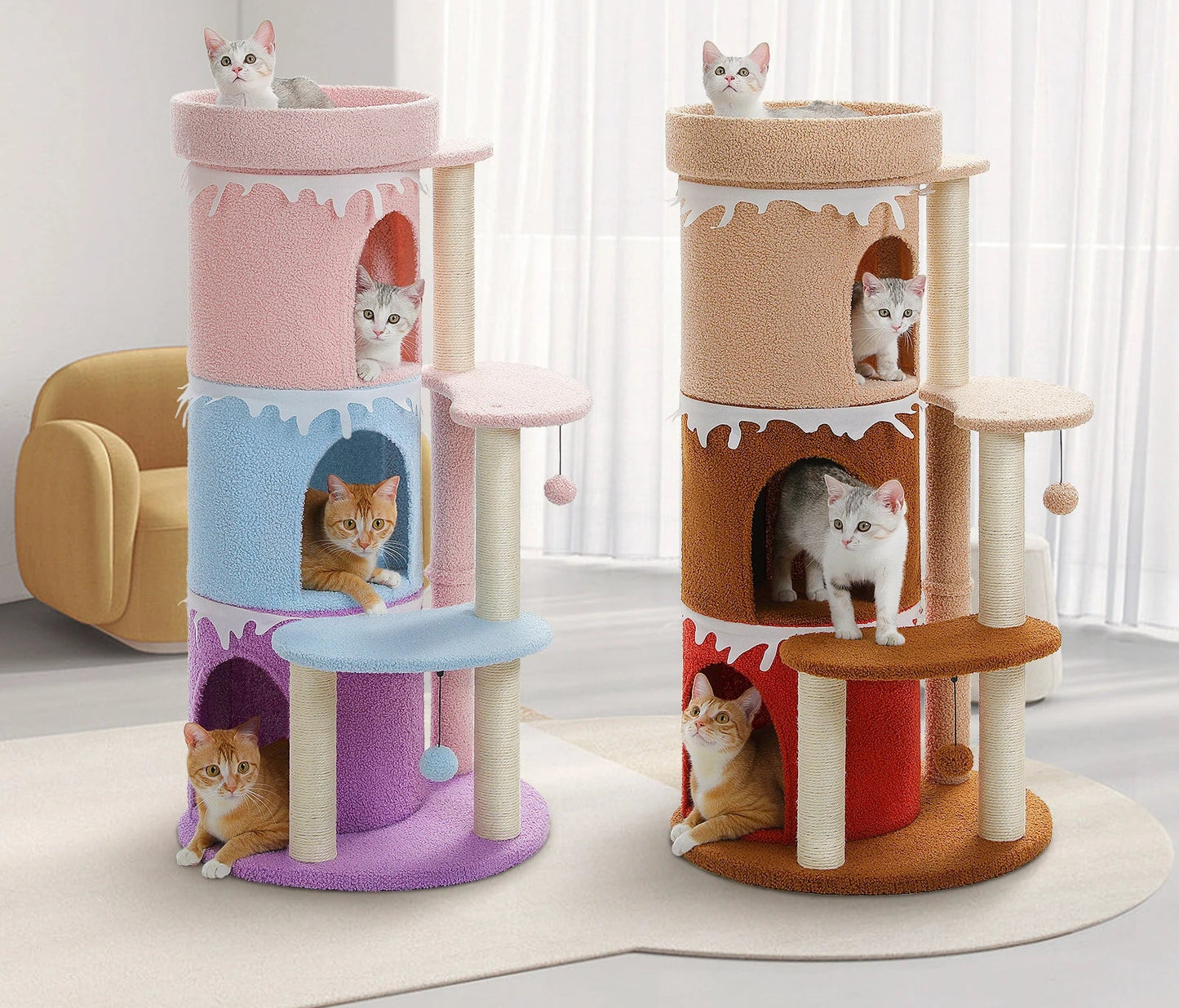 Meow Cake Cat Tower