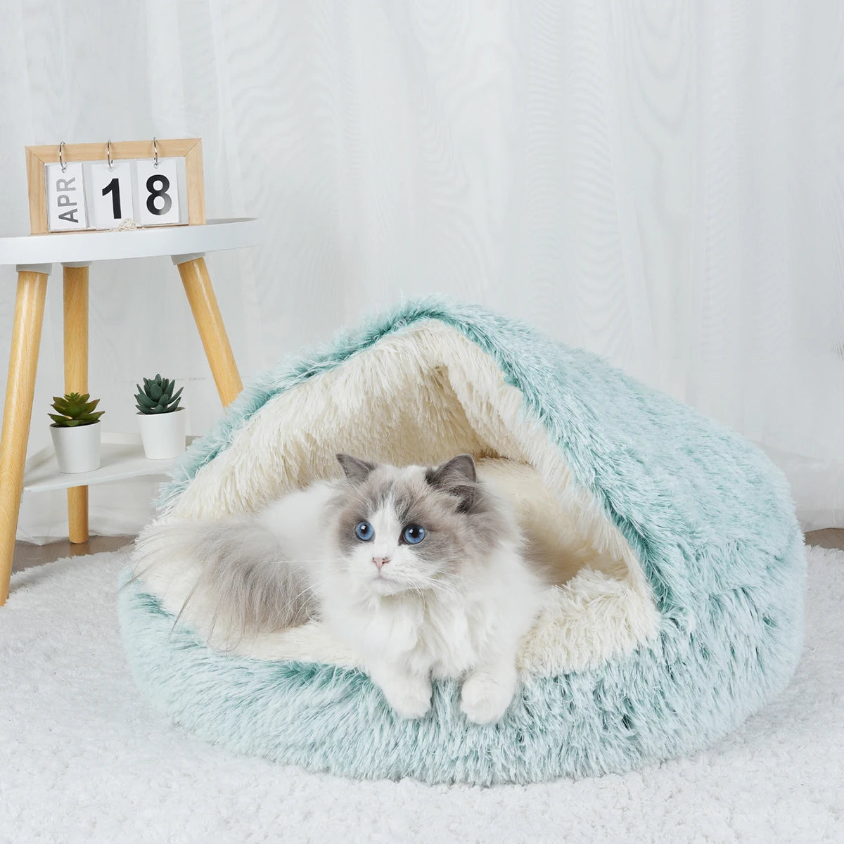 Cuddle Nest Pillow Cat Bed