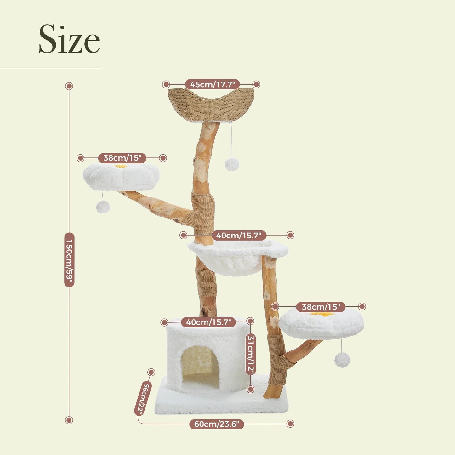 Tree Top Haven Cat Tower