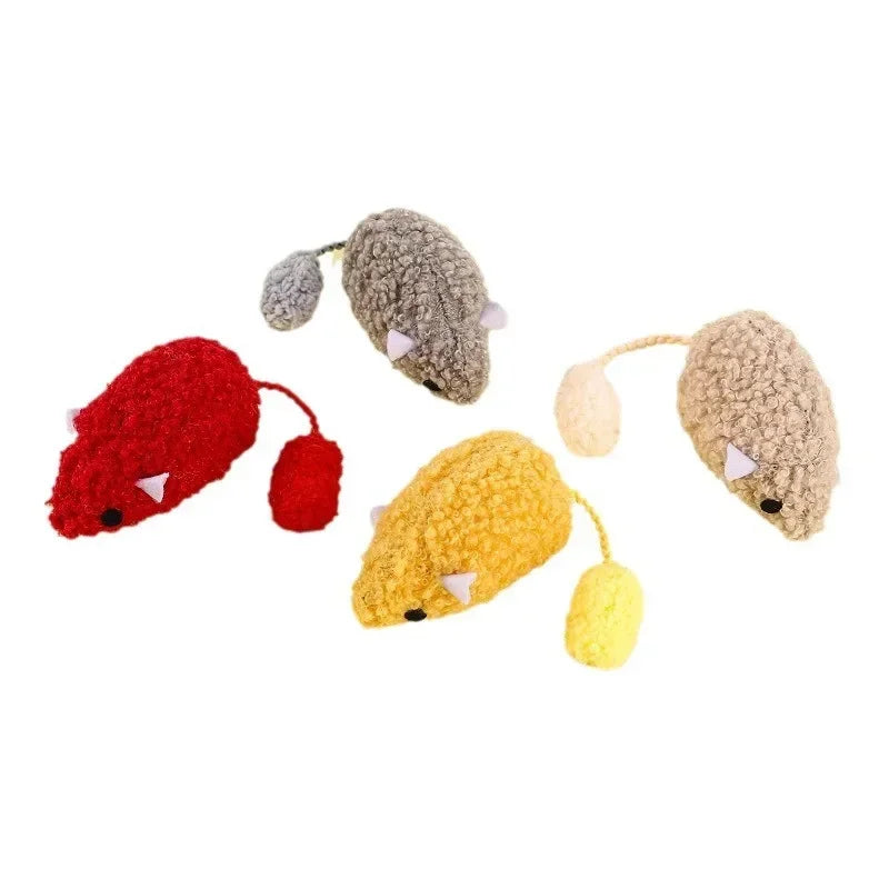 Plush Mouse Cat Toy