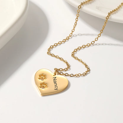 Personalized Pet Name Necklace