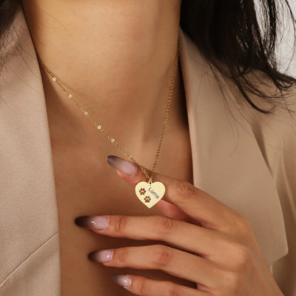 Personalized Pet Name Necklace