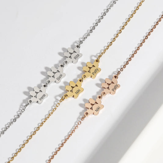 Personalized Paw Bracelet