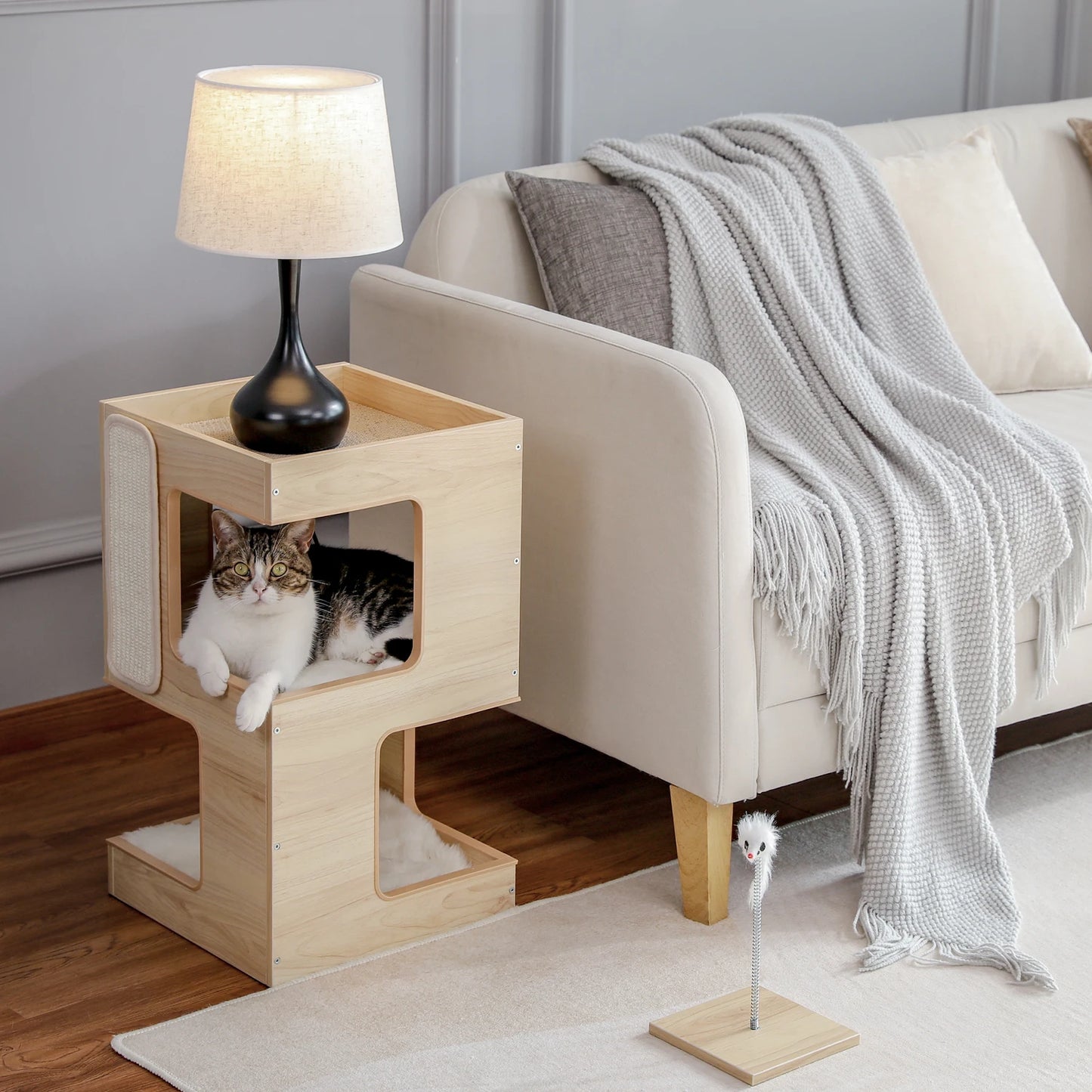 Purr Lounge Table Cat Bed
