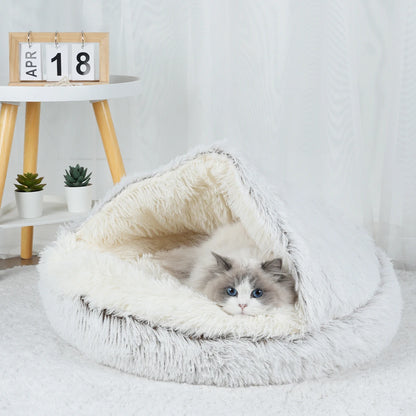 Cuddle Nest Pillow Cat Bed