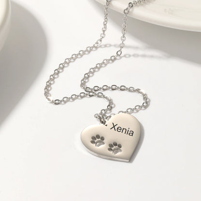 Personalized Pet Name Necklace