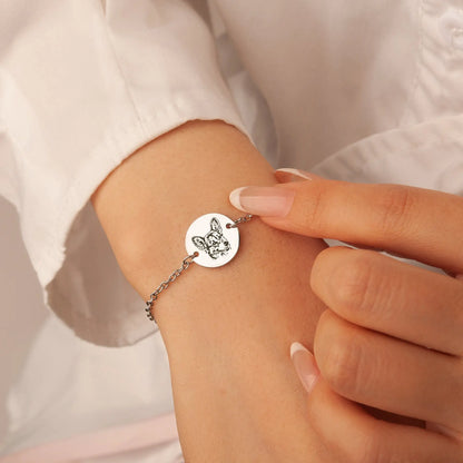 Personalized Pet Face Bracelet