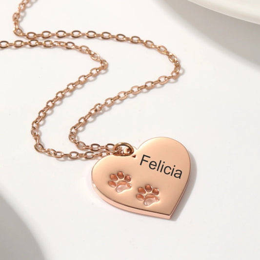 Personalized Pet Name Necklace