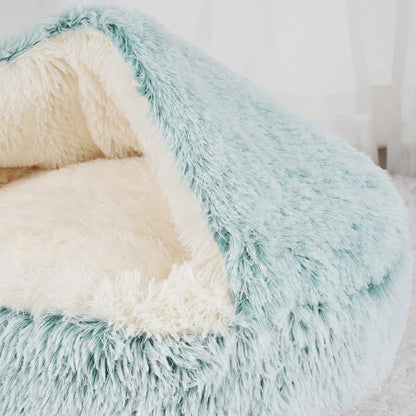 Cuddle Nest Pillow Cat Bed