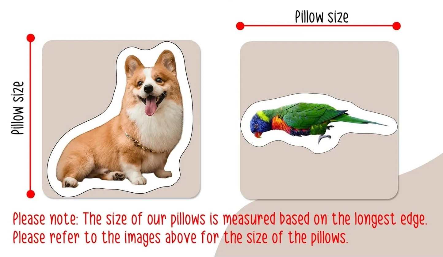 Personalized Cutout Pet Body Pillow