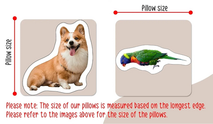 Personalized Cutout Pet Body Pillow