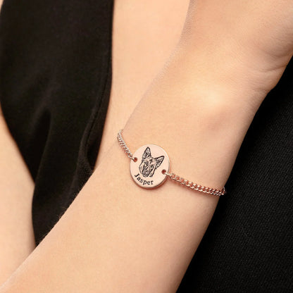 Personalized Pet Face Bracelet