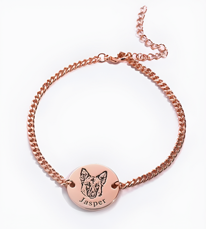Personalized Pet Face Bracelet