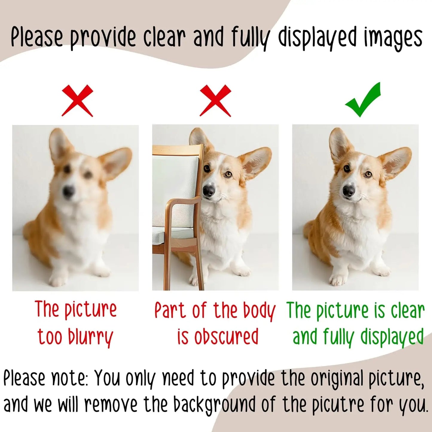 Personalized Cutout Pet Body Pillow