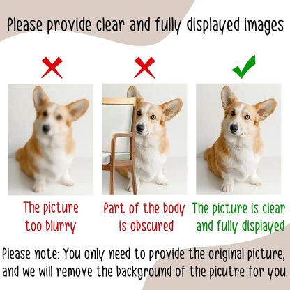 Personalized Cutout Pet Body Pillow