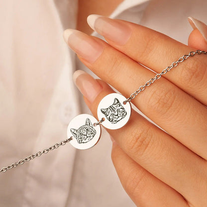 Personalized Pet Face Bracelet